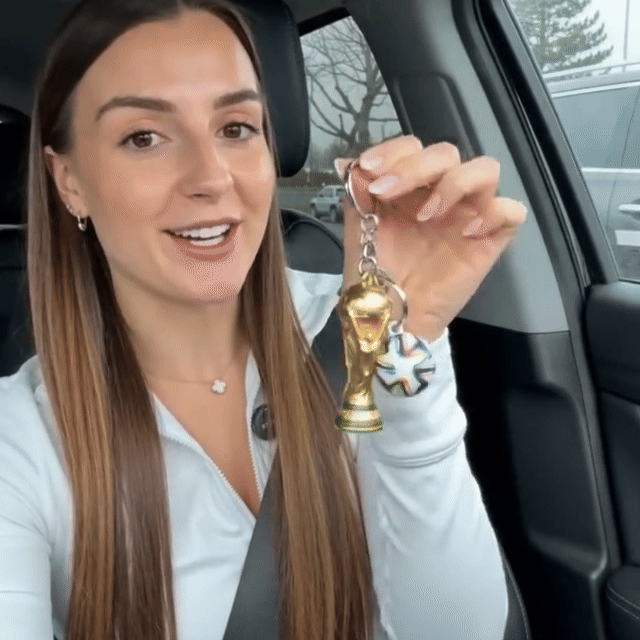 ⚽🏆 2026 FIFA World Cup FIFA Trophy & Ball Keychain