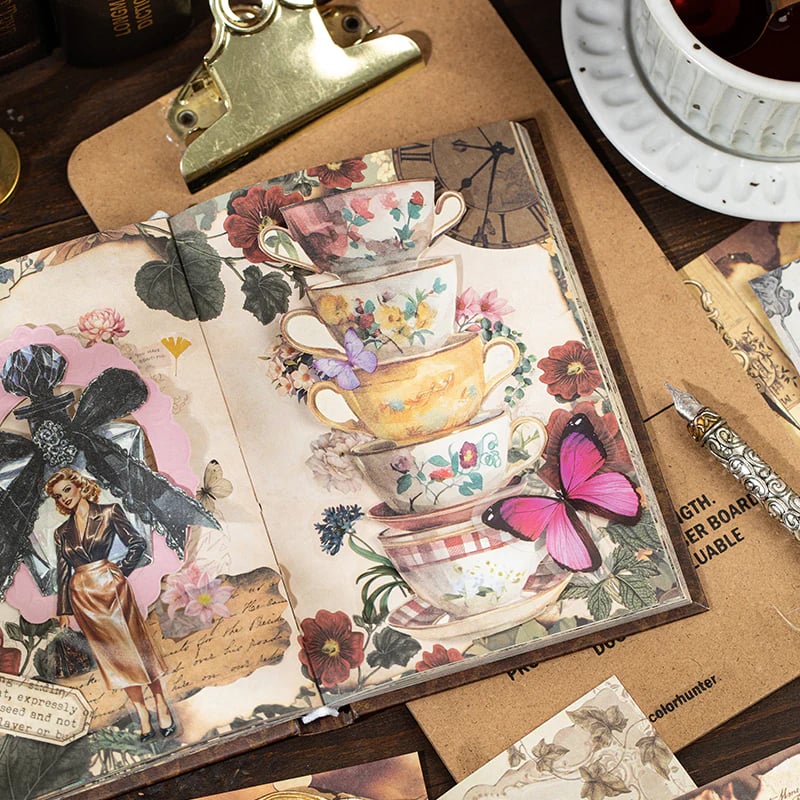 📖Special Offer—Up to 49% Off🔥Vintage Style Material Paper Book