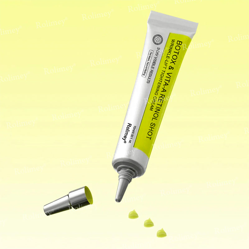 👨‍⚕️Made and shipped from Australia 💫Rolimey® Botox & Vita-A Retinol Shot Wrinkle-Lift Tightening cream - Last Day Promotion 70% OFF