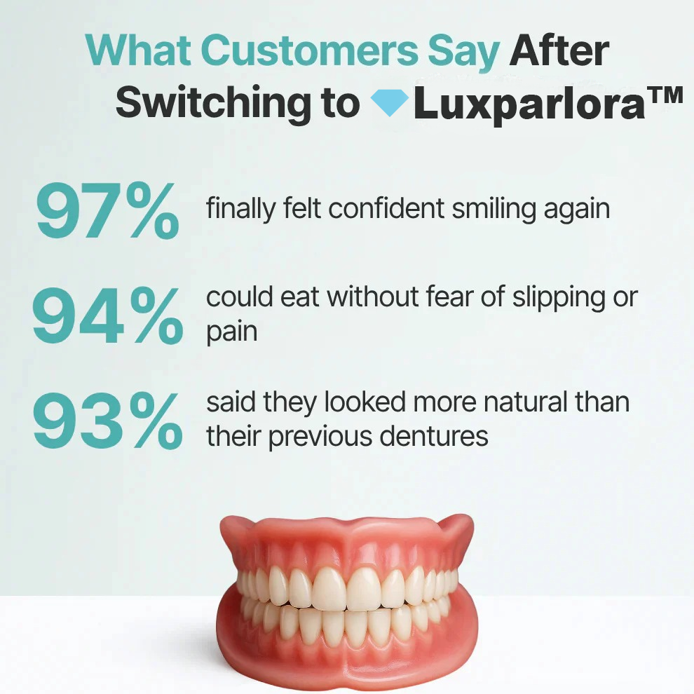 Ends Today: 70% OFF! Luxparlora™? Custom-Fit Full Functional DenturesMake you more confident