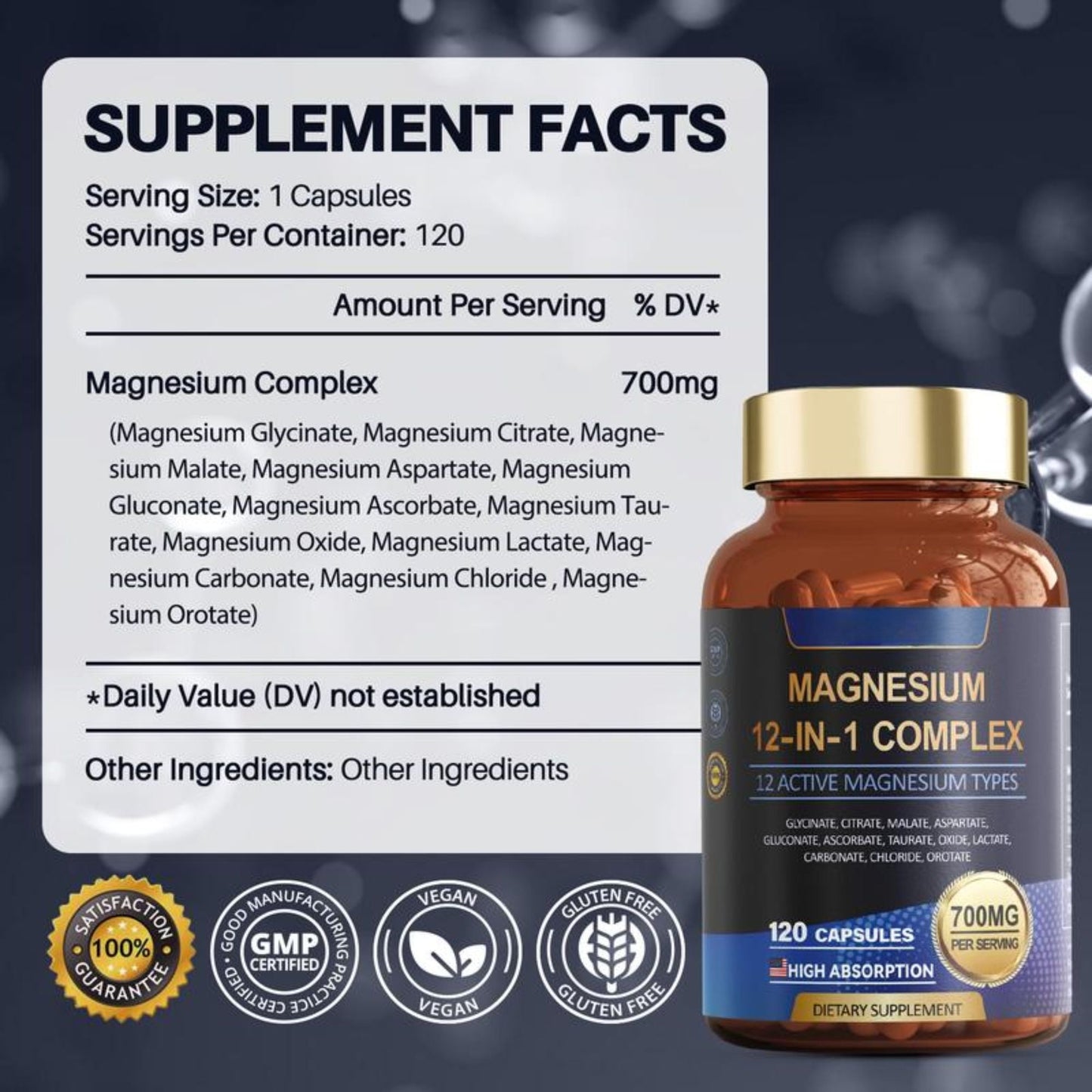 MAGNESIUM 12-in-1 Magnesium Complex