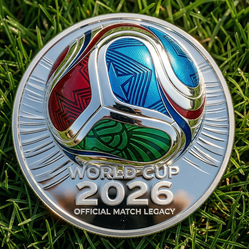 🔥HOT SALE 60% OFF⚡50K+ SOLD!⚽ World Cup 2026 Commemorative Coin