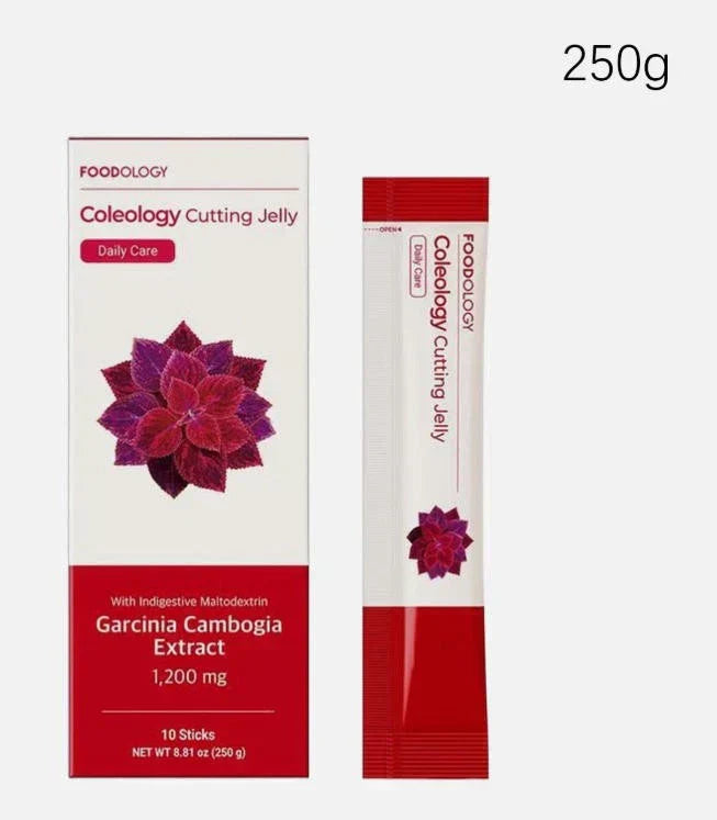 FOODOLOGY Coleology Cutting Jelly Weight Loss Supplements 250g(25g X 10 Sticks)